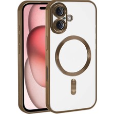  Apple iPhone 17 Kross Magneticsafe Kapak - Çöl Titanyum Nemere