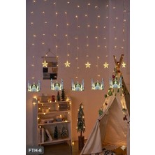 MegaSepet Mey Ithalat® Ramazan Perde LED Işık 3 Metre