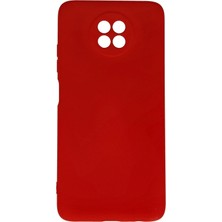  Xiaomi Redmi Note 9 5g Kılıf Nano Içi Kadife Silikon - Kırmızı Nemere