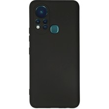  Infinix Hot 11S Kılıf Nano Içi Kadife Silikon - Siyah Nemere