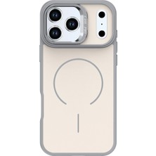  Apple iPhone 17 Pro Flexa Magsafe Kapak - Beyaz Nemere