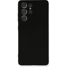  Samsung Galaxy S21 Ultra Kılıf Nano Içi Kadife Silikon - Siyah Nemere