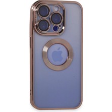  iPhone 15 Pro Max Kılıf Slot Silikon - Rose Gold Nemere