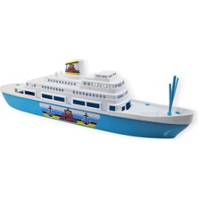 Kyops Transatlantik Yolcu Gemisi 45 cm - Mavi  (Lisinya)