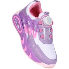 Kiko Kids Gary Hafif Taban Bağcık Mekanizmalı Kız Çocuk Spor Ayakkabı