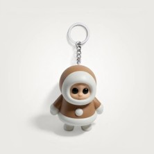 Xtoys Kadın Eskimo İnüit Çanta Charmı ve Aksesuarı Kız Arkadaşa Komik Hediye Anahtarlık | Iglu