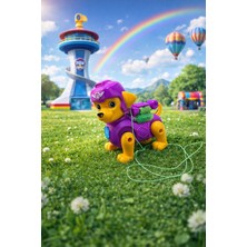 Seymen Bıçakçılık Ipli Yürüyen Oyuncak Köpek – Çekmeli Sevimli Köpek Oyuncağı, Işıklı & Sesli Eğitici Oyuncak