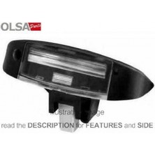 Tyc Fiat Ducato Plaka Lambası 1999-2006  (Oem No:  1303499808)