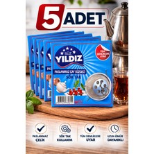 5 Adet Paslanmaz Çelik Çaydanlık Demlik Süzgeci Sök Tak Çay Süzgeci Tüm Demliklere Uyumlu Çaydanlık