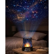 MegaSepet Mey Ithalat® Star Projektör Gece Lambası Tavana Yıldız Yansıtan LED Işık