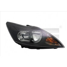 Tyc Ford Focus Ön Far Elektrikli Motorlu Sıyah Sol 2008-2010 (Oem No:  8M5113101CF)