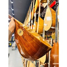 Pena Müzik Kısa Sap Yarı Profesyonel Ceviz Bağlama 40 Tekne Jak Girişli