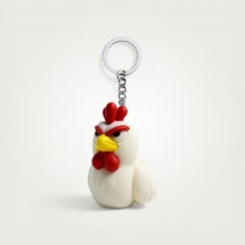 Xtoys Kızgın Horoz Anahtarlık Çiftçilere ve Sevgiliye Hediyelik Komik Aksesuar | Furybawk