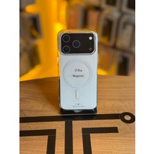 Avcı Teknoloji Market Iphone 17 Pro Uyumlu Şeffaf Sert Kılıf Magsafe Destekli Tam Koruma Kılıf