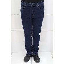 Denim Cartel Fistan Store Erkek Yüksek Bel Normal Kesim Boru Paça Battal Jean Pantolon