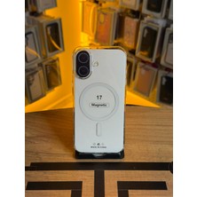 Avcı Teknoloji Market Iphone 17 Uyumlu Şeffaf Sert Kılıf Magsafe Destekli Tam Koruma Kılıf