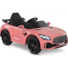 MegaSepet Mey Ithalat® Babyhope 444 Akülü Araba Pembe