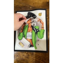 Gönülden Tasarım 3 Boyutlu Zirkon Taş Işleme Tasarım Arma Dikiş Aplike 23X19 cm