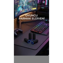 Balkan Grup Oyuncu Parmaklık Eldiven Hassas Kontrol Konforlu