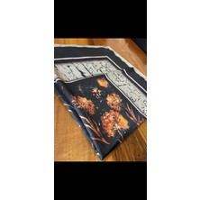 Chaldemar Şık Renkli Çicek Baskılı Pamuklu Eşarp