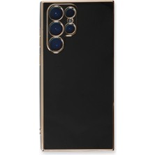  Samsung Galaxy S22 Ultra Kılıf Volet Silikon - Siyah Nemere