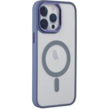  iPhone 14 Pro Kılıf Room Magneticsafe Silikon - Sierra Blue Nemere