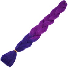 Decostyle Afrika Örgülük Sen Ombreli 100 Gr. / Açık Mor / Koyu Mor