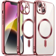  iPhone 15 Kılıf Kross Magneticsafe Kapak - Kırmızı Nemere