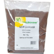 Decostyle Üzüm Çekirdeği Öğütülmüş Doğal 1000 gr Paket