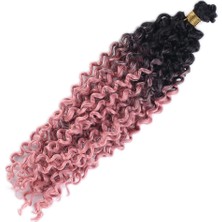 Decostyle Afro Dalgası / Siyah Gül Kurusu Ombreli