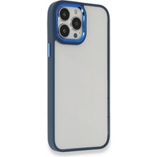  iPhone 14 Pro Kılıf Dora Kapak - Mavi Nemere