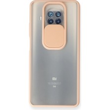  Xiaomi Mi 10T Lite Kılıf Palm Buzlu Kamera Sürgülü Silikon - Pembe Nemere