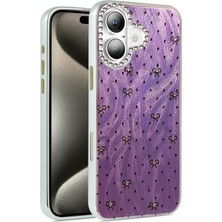  iPhone 16 Plus Kılıf Blade Aynalı Desenli Kapak - Desen 2 Nemere