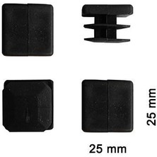 Decostyle Kare Profil Iç Tapa 25X25 mm 4 Adet