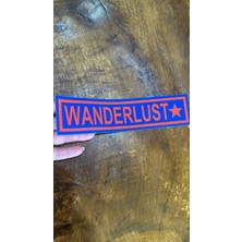 Gönülden Tasarım Ütü Ile Yapışan Yazı Arma Dikiş Giyim Aplike 23X6 cm