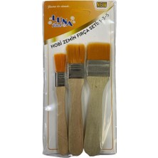 Decostyle Luna Zemin Fırça Seti 1-3-5 No 3 Parça