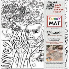 Decostyle Funny Mat - Vıncent Van Gogh 30 x 40 cm