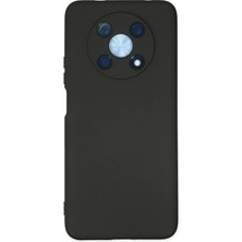  Huawei Nova Y90 Kılıf Nano Içi Kadife Silikon - Siyah Nemere