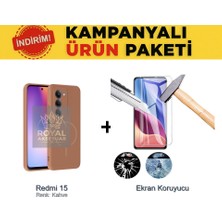 Techno Guru Redmi 15 Magsafe Kılıf ve Ekran Koruyucu Içerikli Ekonomik Paket