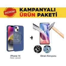 Techno Guru iPhone 14 Magsafe Kılıf ve Ekran Koruyucu Içerikli Ekonomik Paket