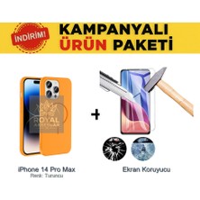 Techno Guru iPhone 14 Pro Max Magsafe Kılıf ve Ekran Koruyucu Içerikli Ekonomik Paket