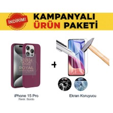 Techno Guru iPhone 15 Pro Magsafe Kılıf ve Ekran Koruyucu Içerikli Ekonomik Paket