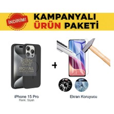 Techno Guru iPhone 15 Pro Magsafe Kılıf ve Ekran Koruyucu Içerikli Ekonomik Paket