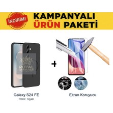 Techno Guru Samsung Galaxy S24 Fe Magsafe Kılıf ve Ekran Koruyucu Içerikli Ekonomik Paket