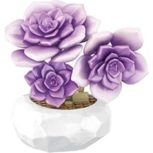 tp P657061 Mor Sukulent Model 76 Parça Block Oyuncak