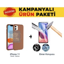 Techno Guru iPhone 11 Magsafe Kılıf ve Ekran Koruyucu Içerikli Ekonomik Paket