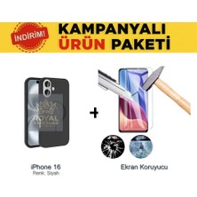 Techno Guru iPhone 16 Magsafe Kılıf ve Ekran Koruyucu Içerikli Ekonomik Paket