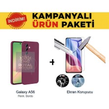Techno Guru Samsung Galaxy A56 Magsafe Kılıf ve Ekran Koruyucu Içerikli Ekonomik Paket