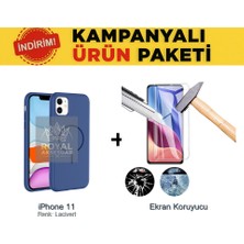Techno Guru iPhone 11 Magsafe Kılıf ve Ekran Koruyucu Içerikli Ekonomik Paket
