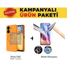 Techno Guru Poco C65 Magsafe Kılıf ve Ekran Koruyucu Içerikli Ekonomik Paket